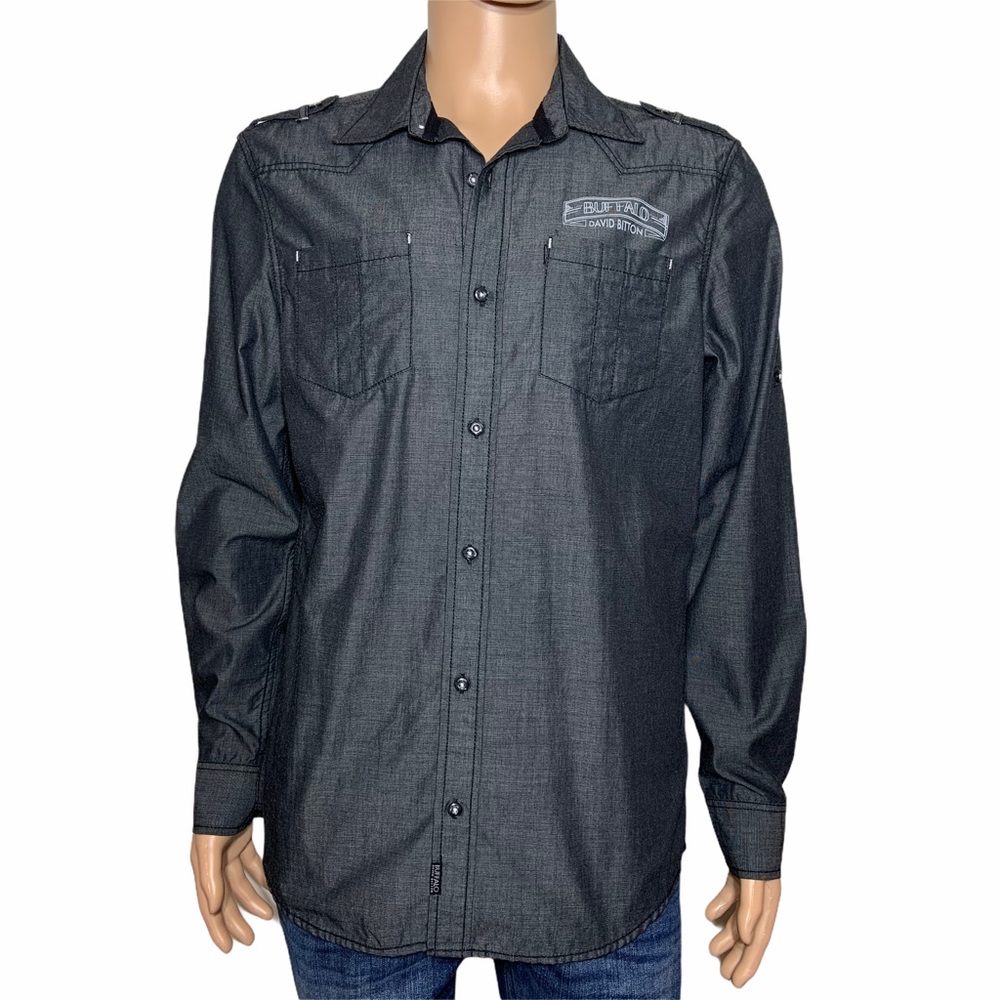 buffalo david bitton  Shirt button-up Size M